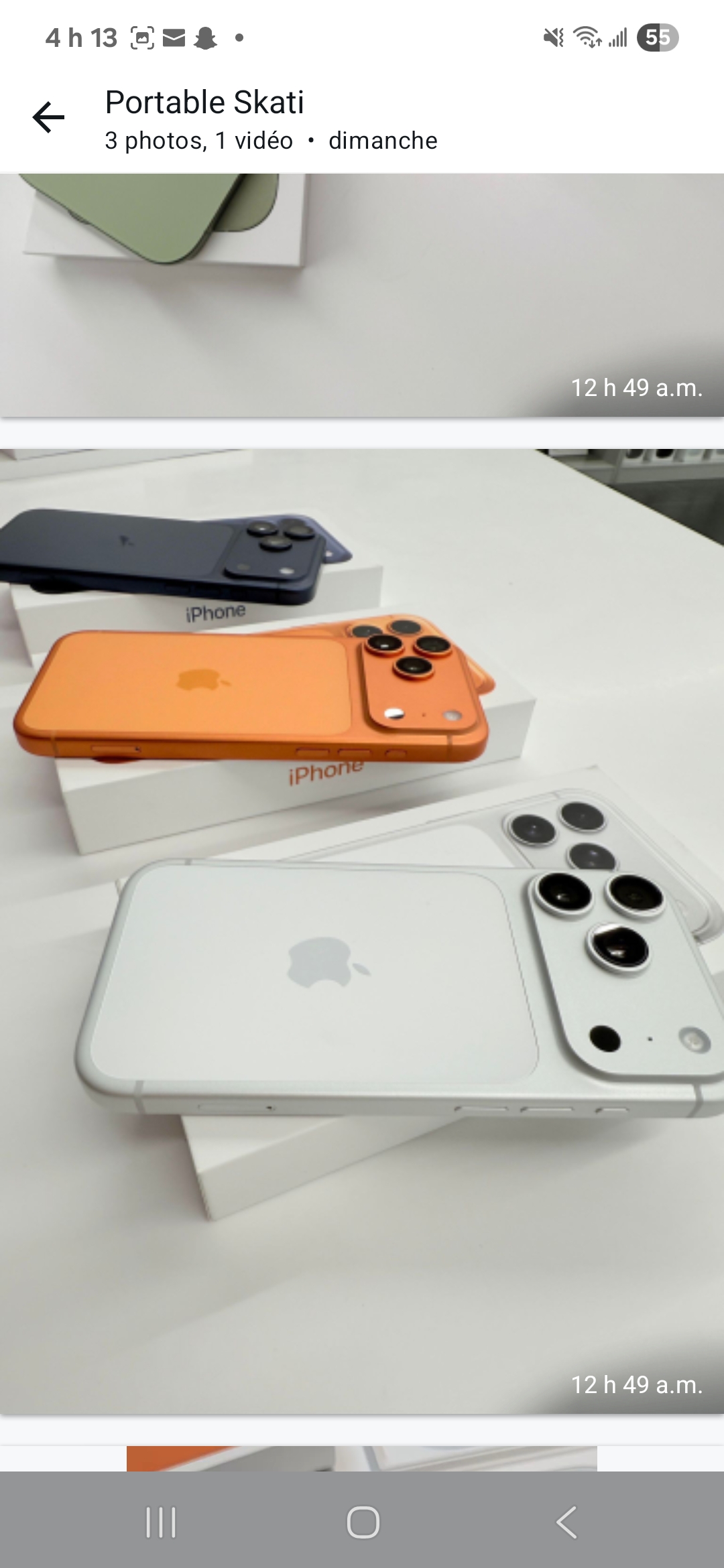 Image du produit Iphone 17  Promax  1TB